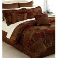 brown bedroom comforter set