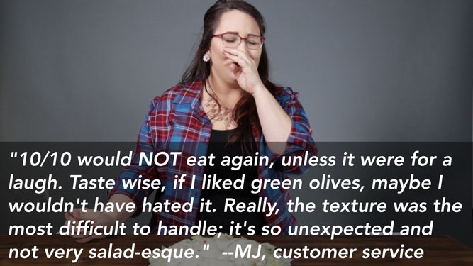 reaction to mayo and jello salad