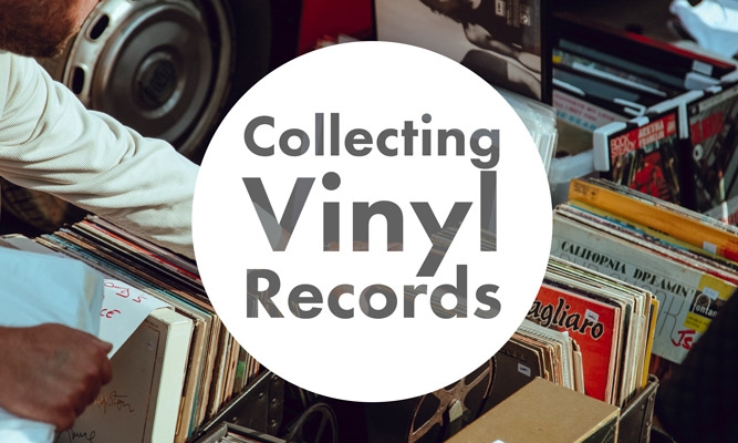 collecting vinyl records at estate sales