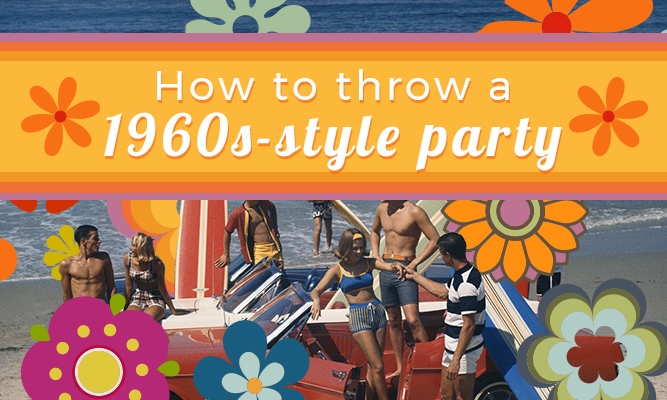 1960s style party