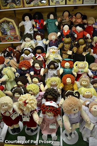 one of the worlds largest personal collections of cabbage patch dolls