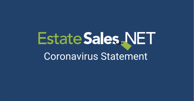 EstateSales.NET Coronavirus Statement