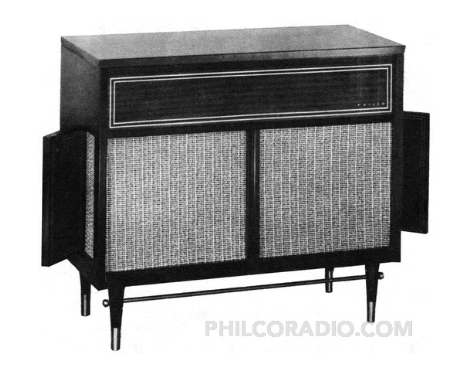 Philco Model H1714 Console Radio