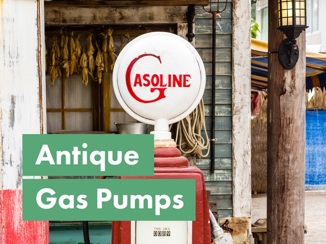 vintage gas pumps near me