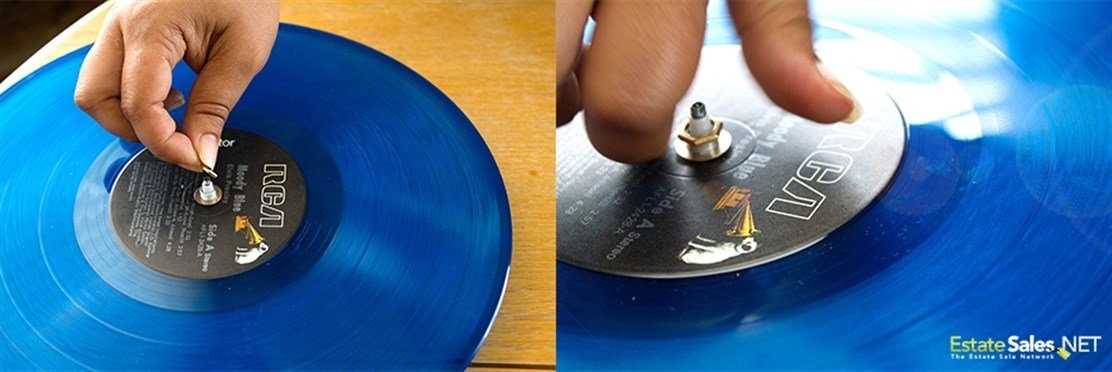 assembling clock hands on record